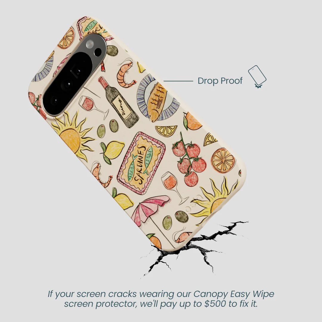Seashell Coastal Bites Google Pixel 10 Pro XL Case - Image 5