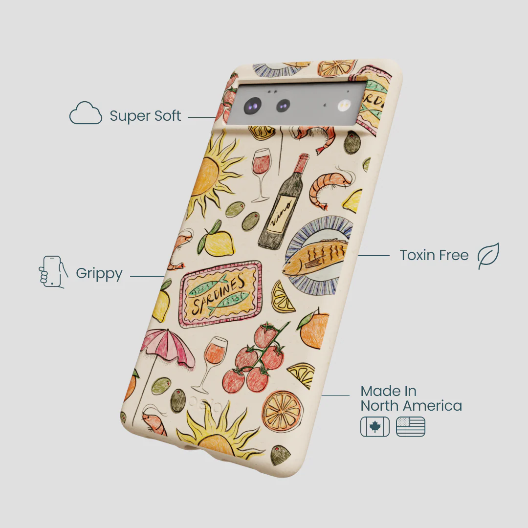 Seashell Coastal Bites Google Pixel 6 Case - Image 4