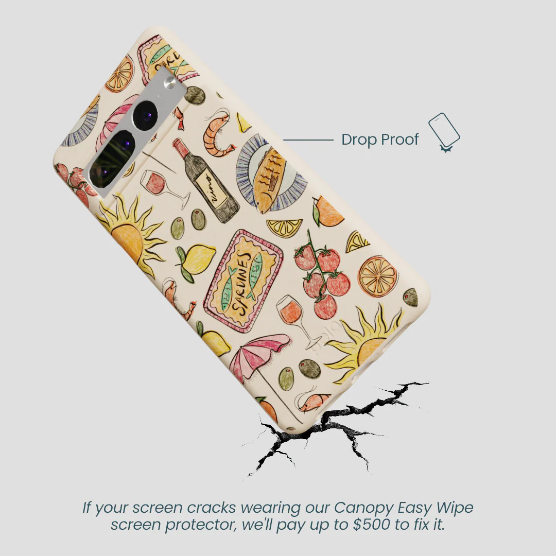 Seashell Coastal Bites Google Pixel 7 Pro Case - Image 5