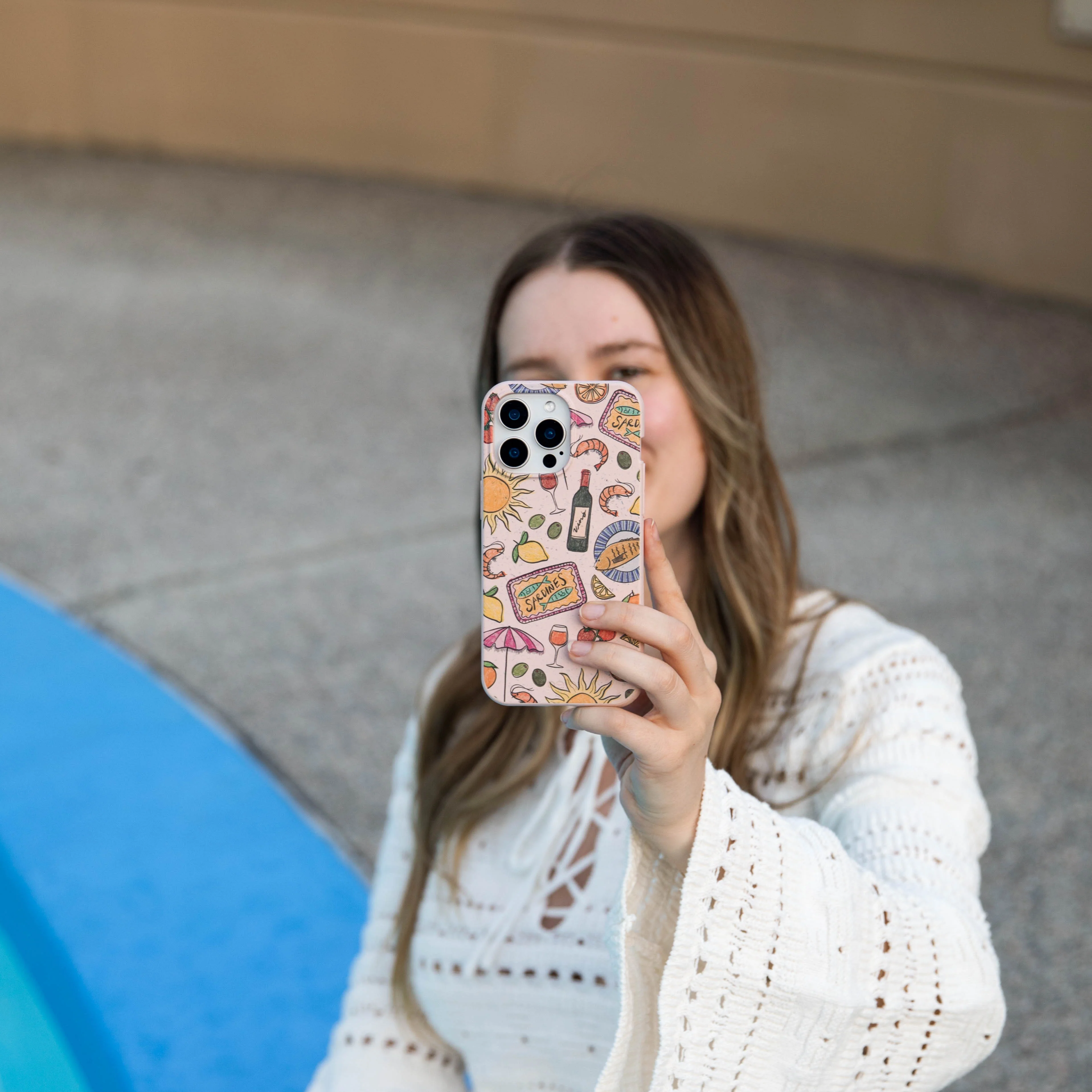 Seashell Coastal Bites Google Pixel 8 Case - Image 5