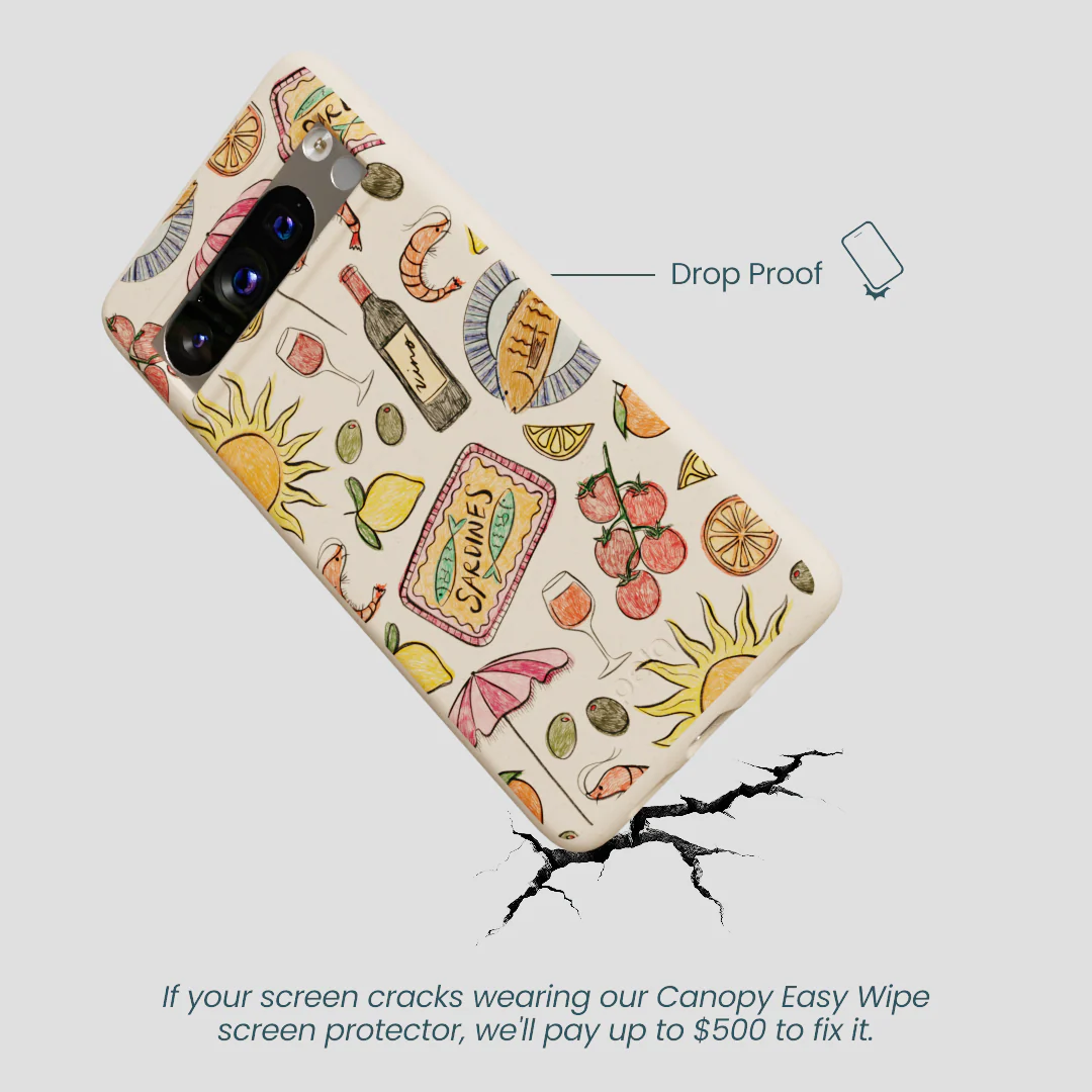 Seashell Coastal Bites Google Pixel 8 Pro Case - Image 5