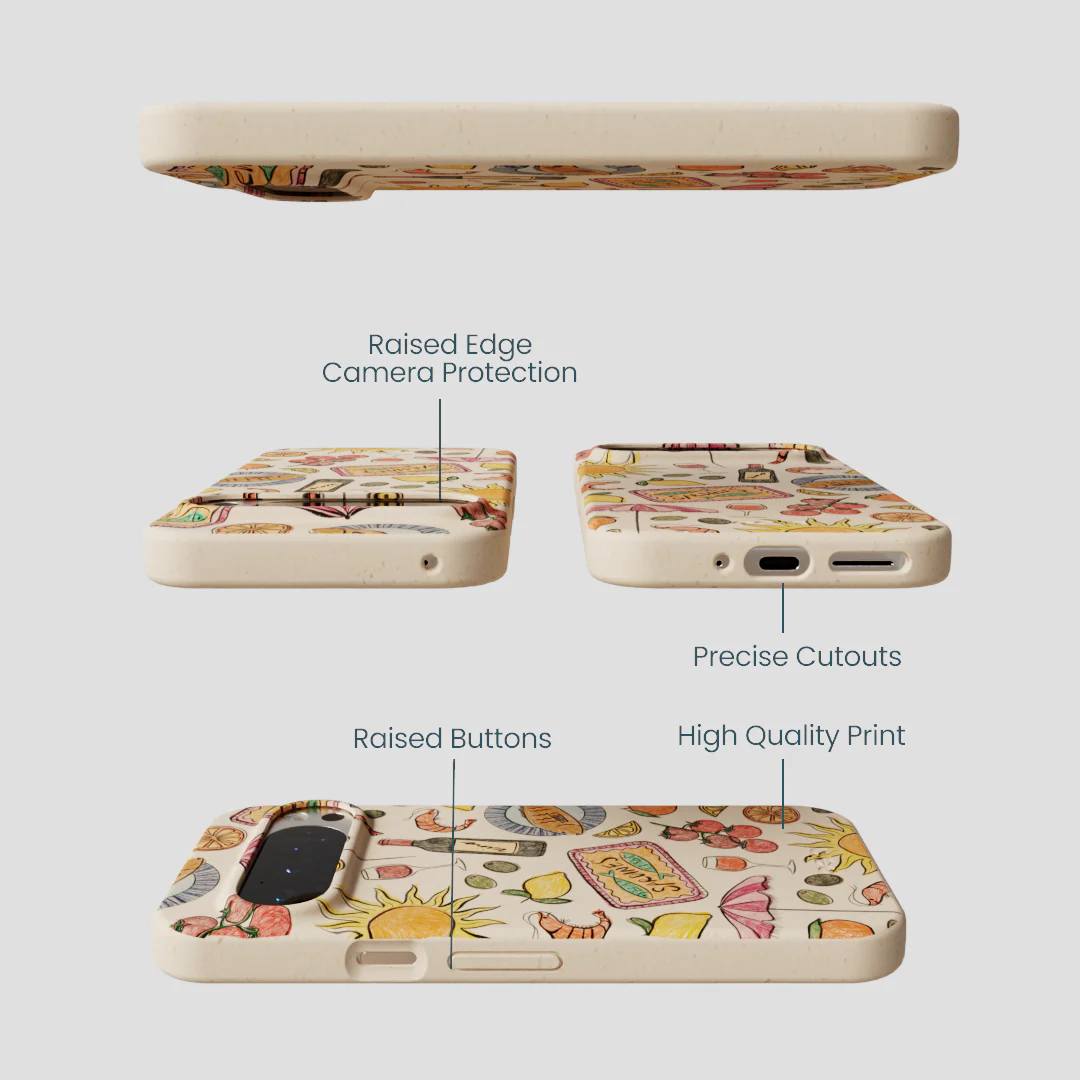 Seashell Coastal Bites Google Pixel 9/9 Pro Case - Image 3