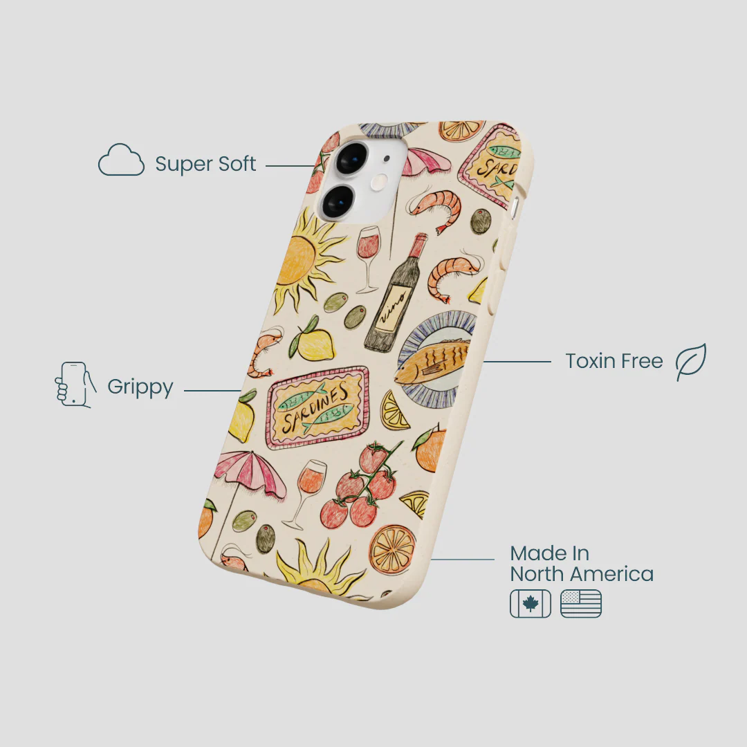 Seashell Coastal Bites iPhone 12 Mini Case - Image 4