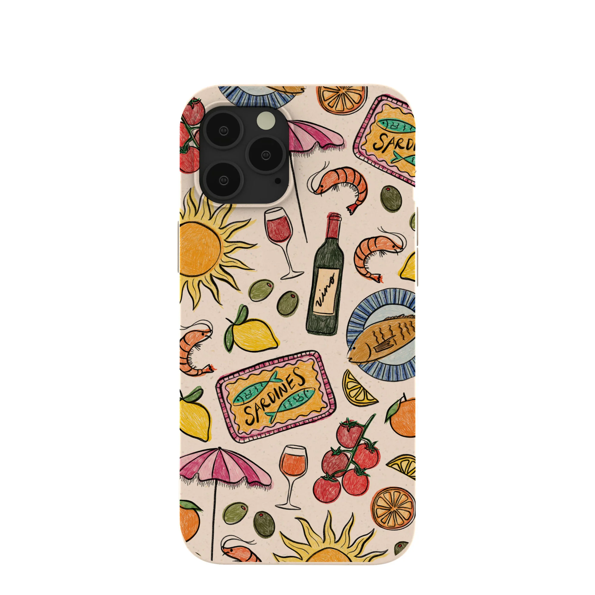 Seashell Coastal Bites iPhone 12 Pro Max Case