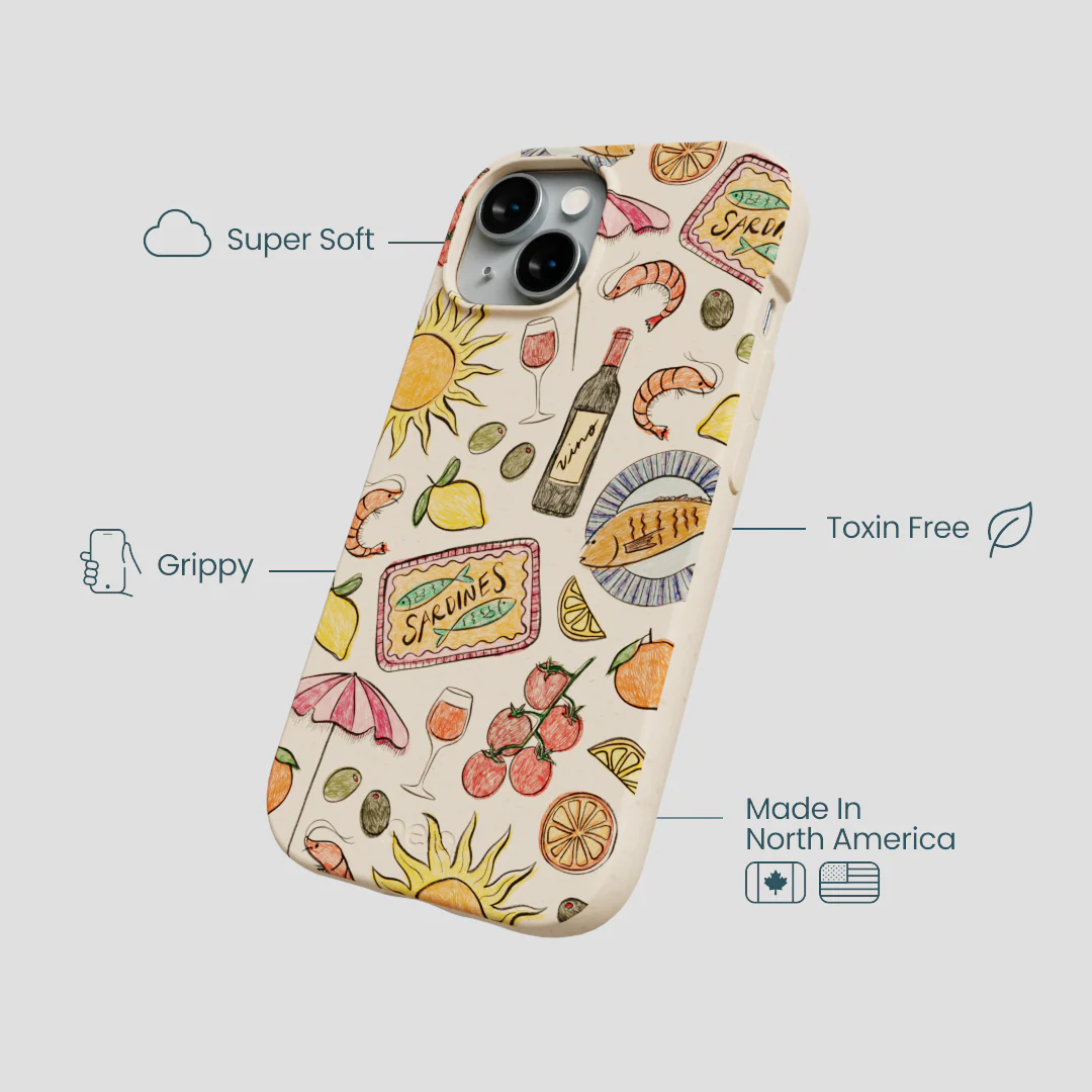 Seashell Coastal Bites iPhone 14 Case - Image 4
