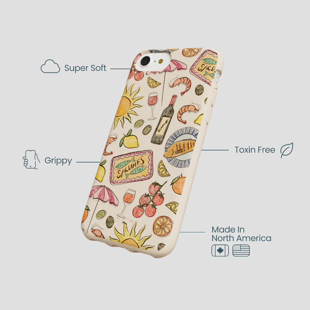 Seashell Coastal Bites iPhone 6/6s/7/8/SE Case - Image 4