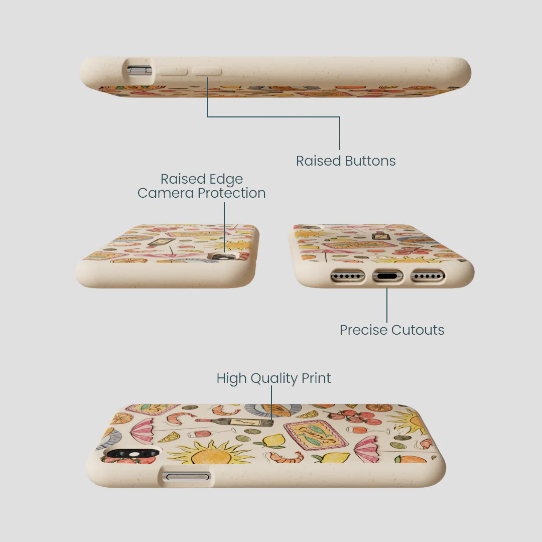 Seashell Coastal Bites iPhone XR Case - Image 3