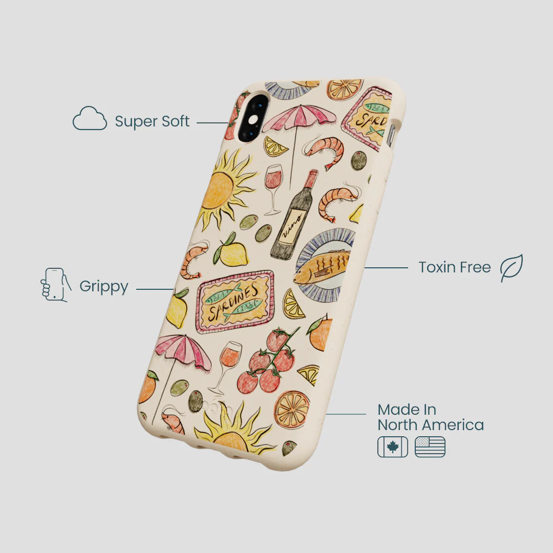 Seashell Coastal Bites iPhone XR Case - Image 4