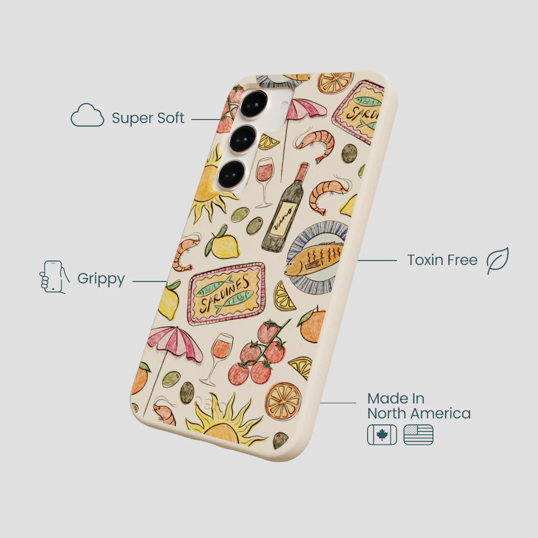 Seashell Coastal Bites Samsung Galaxy S23 Case - Image 4