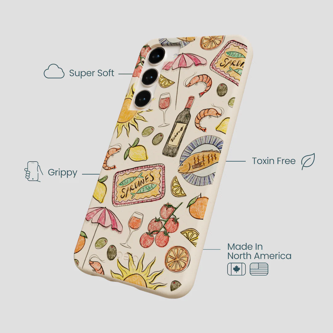 Seashell Coastal Bites Samsung Galaxy S23+(Plus) Case - Image 4