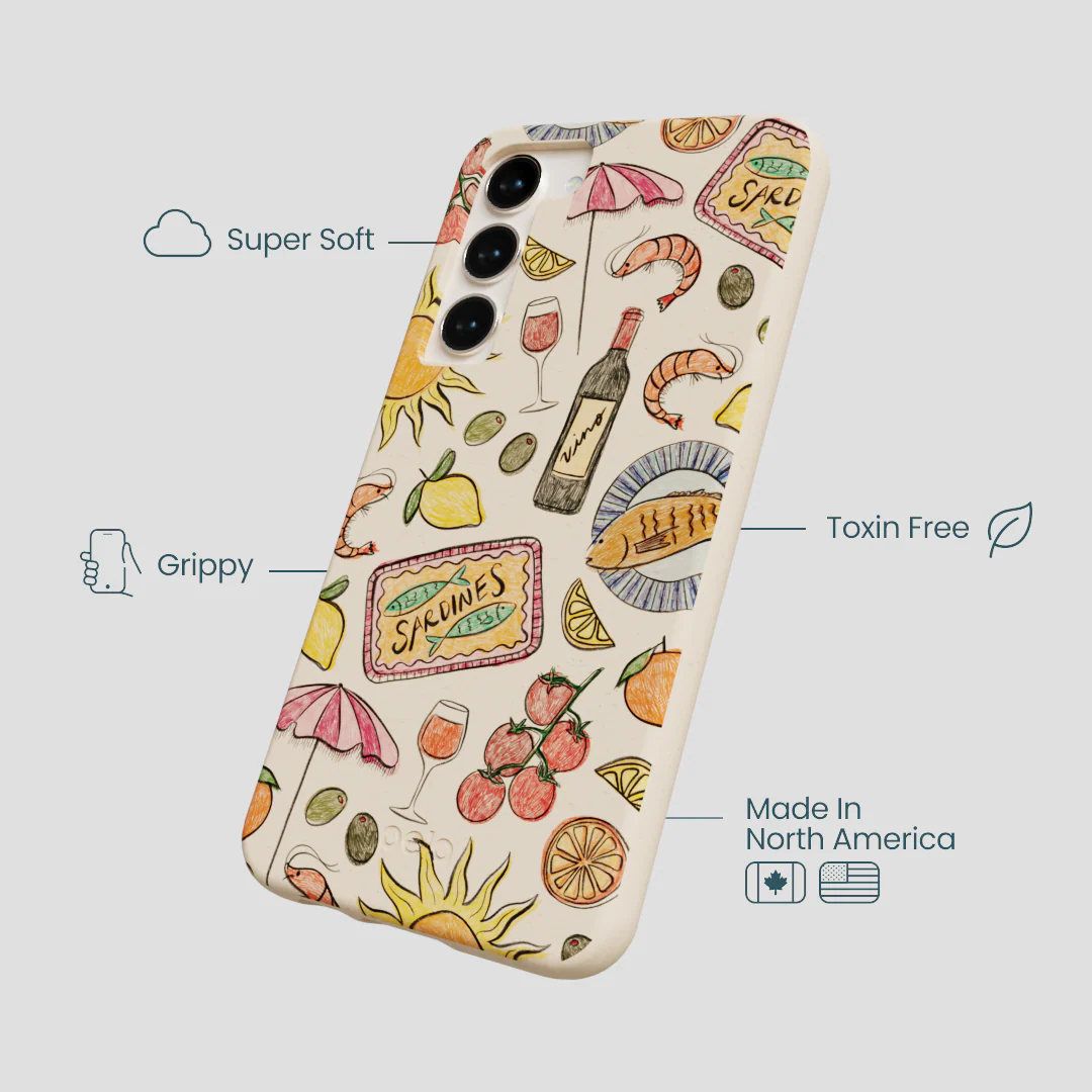 Seashell Coastal Bites Samsung Galaxy S24+(Plus) Case - Image 4
