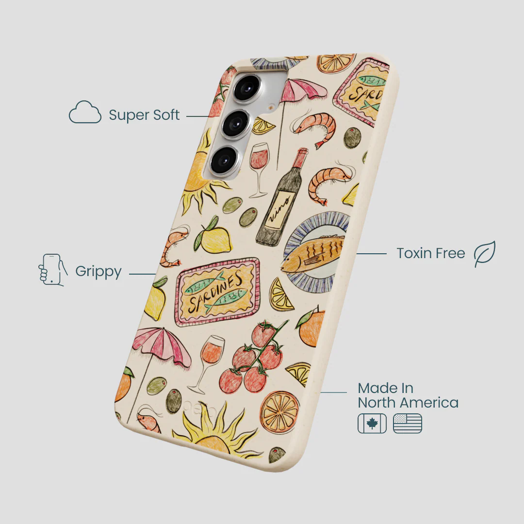 Seashell Coastal Bites Samsung Galaxy S25+(Plus) Case - Image 4