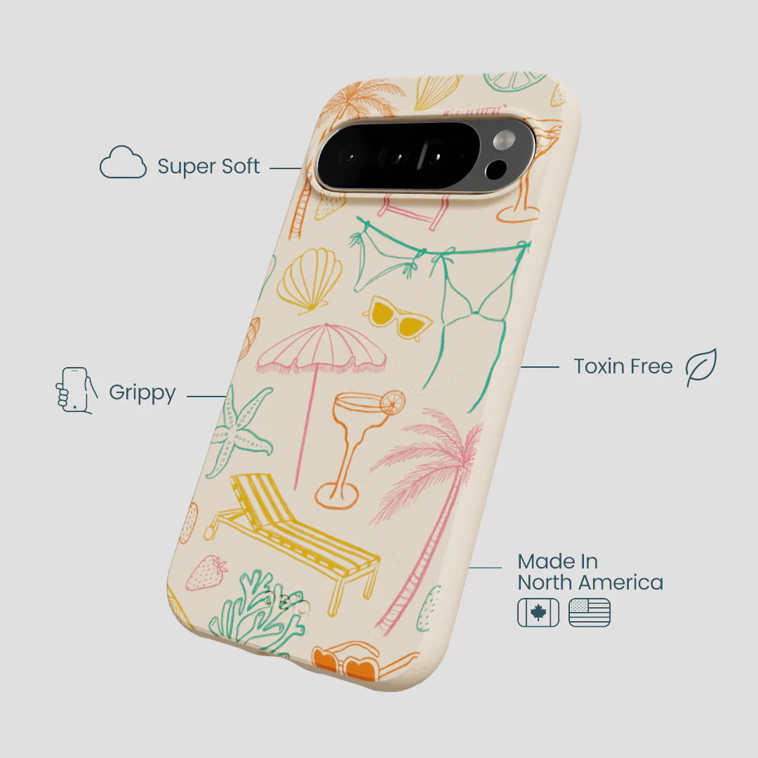 Seashell Coastal Club Google Pixel 10 Pro XL Case - Image 4
