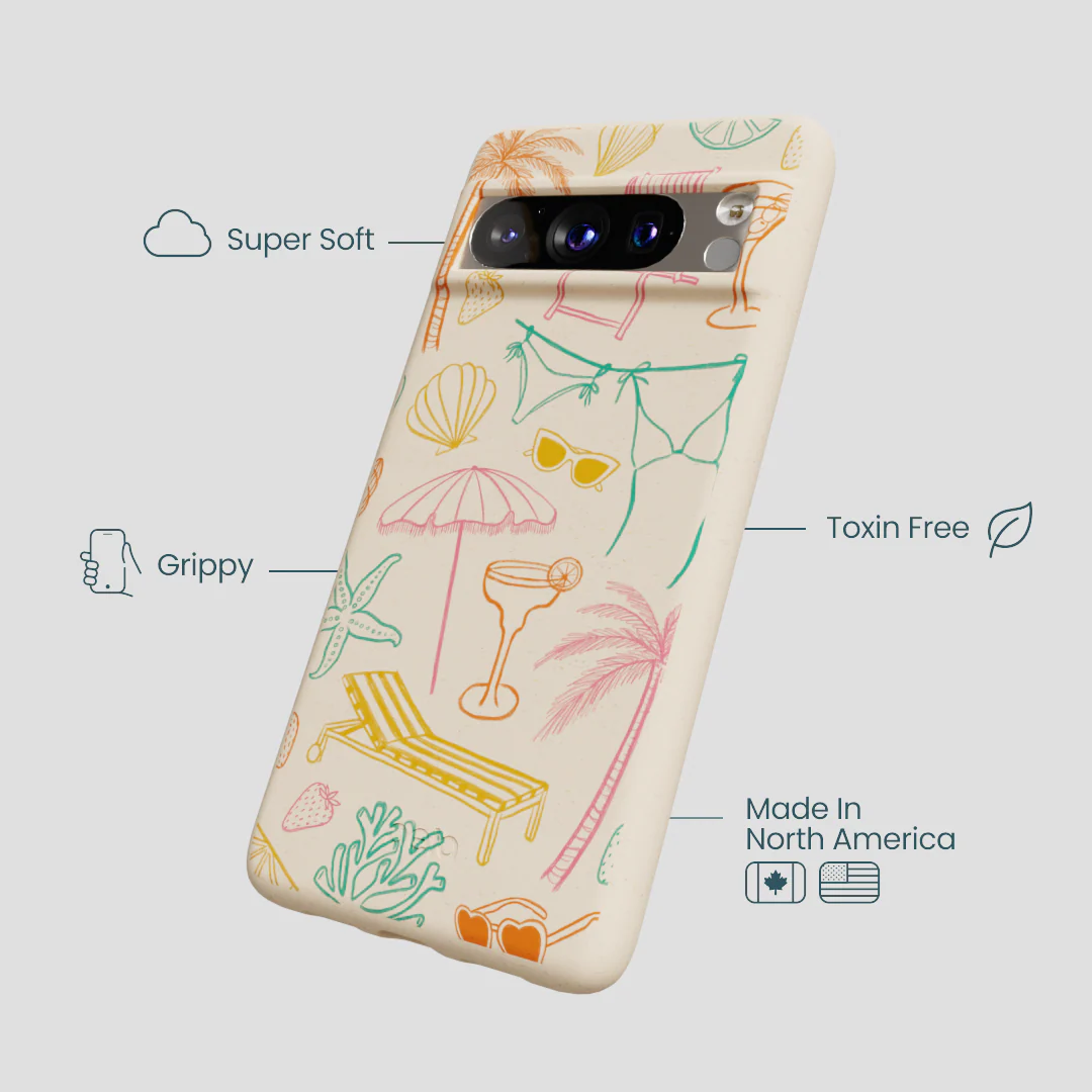 Seashell Coastal Club Google Pixel 8 Pro Case - Image 4