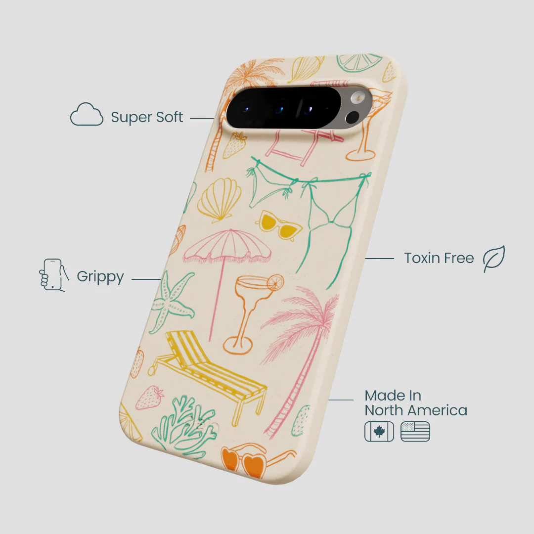 Seashell Coastal Club Google Pixel 9 Pro XL Case - Image 4