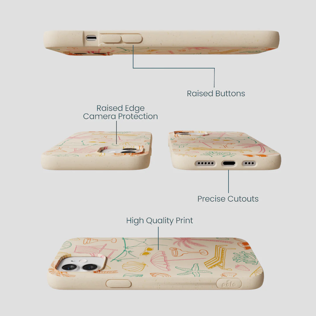 Seashell Coastal Club iPhone 12/ iPhone 12 Pro Case - Image 3