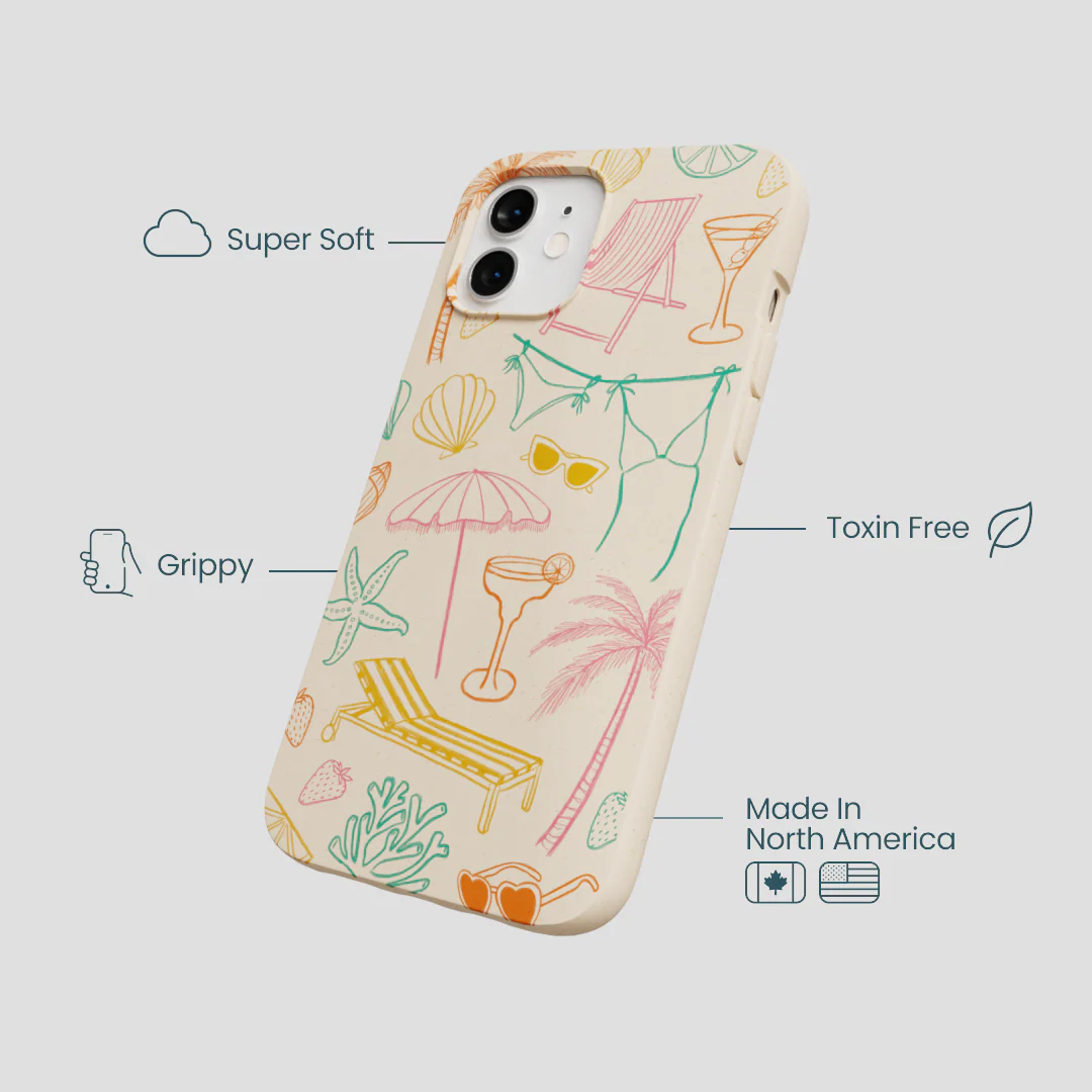 Seashell Coastal Club iPhone 12/ iPhone 12 Pro Case - Image 4