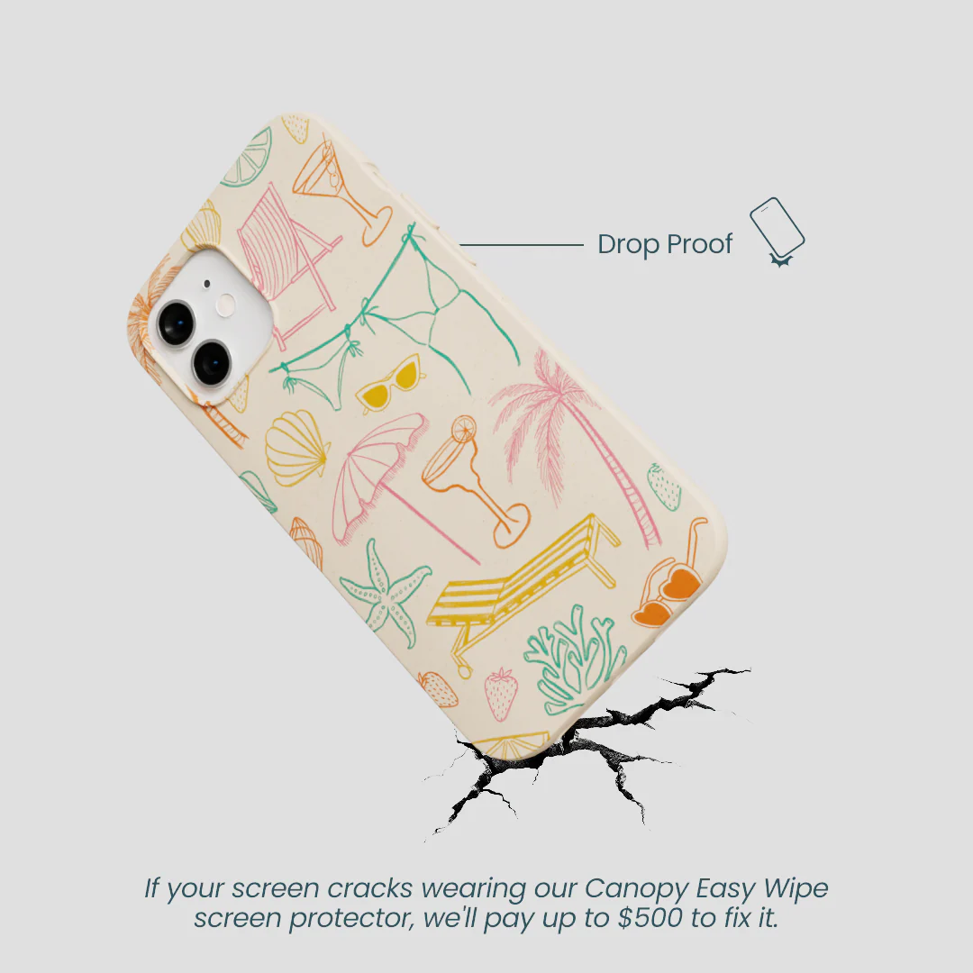 Seashell Coastal Club iPhone 12/ iPhone 12 Pro Case - Image 5