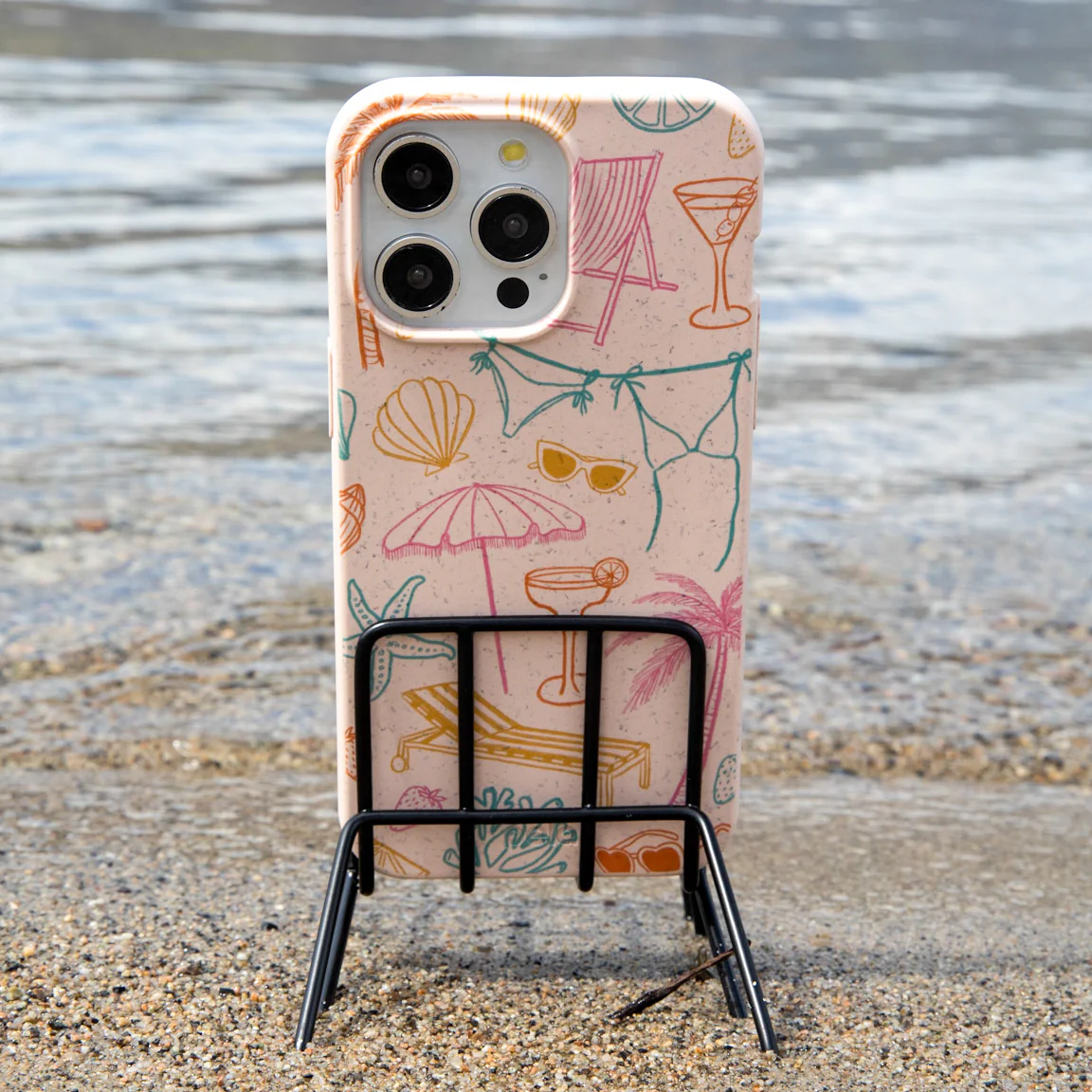 Seashell Coastal Club iPhone 14 Case - Image 6