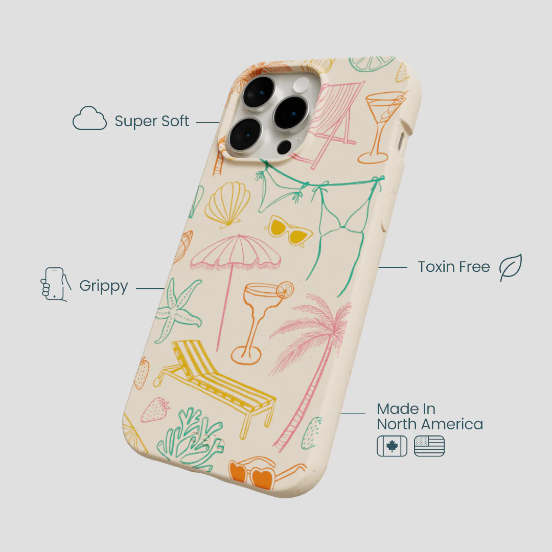 Seashell Coastal Club iPhone 14 Pro Max Case - Image 4