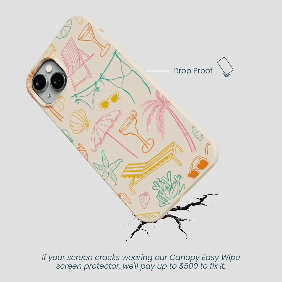 Seashell Coastal Club iPhone 15 Plus Case - Image 5
