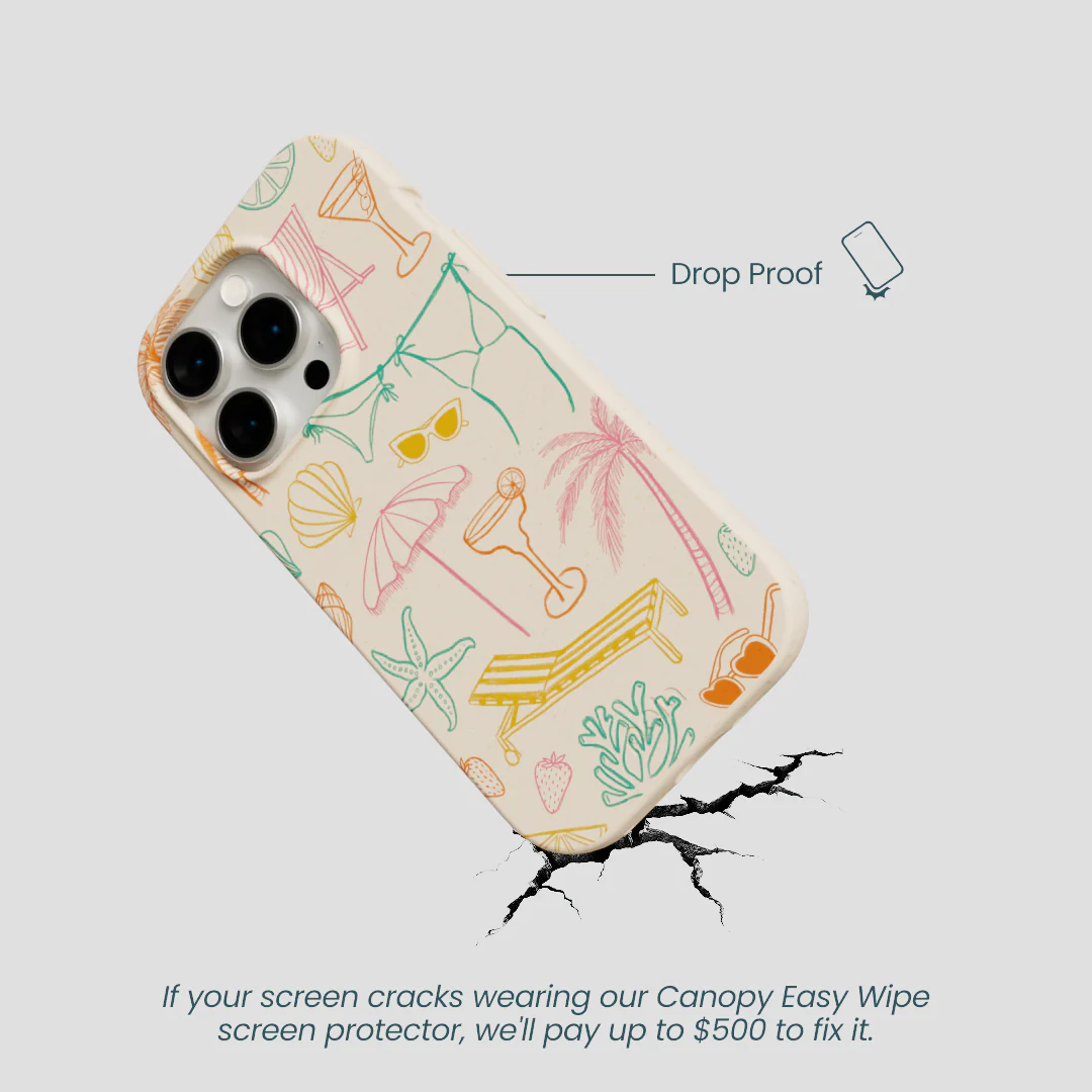 Seashell Coastal Club iPhone 15 Pro Case - Image 5