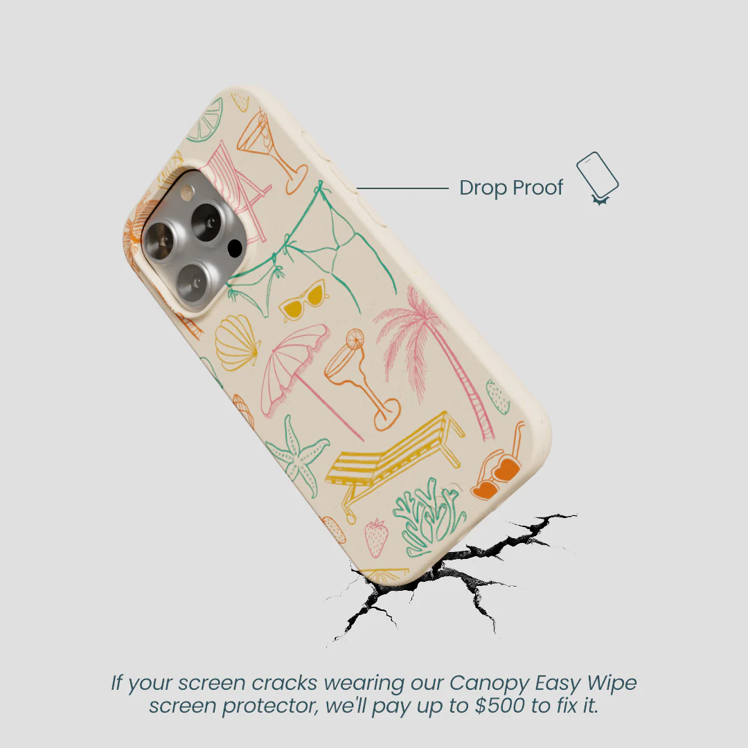 Seashell Coastal Club iPhone 16 Pro Case - Image 5