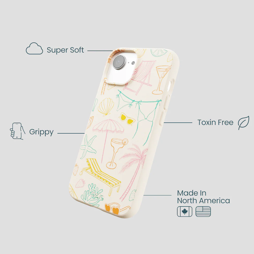 Seashell Coastal Club iPhone 16e/17e Case - Image 4