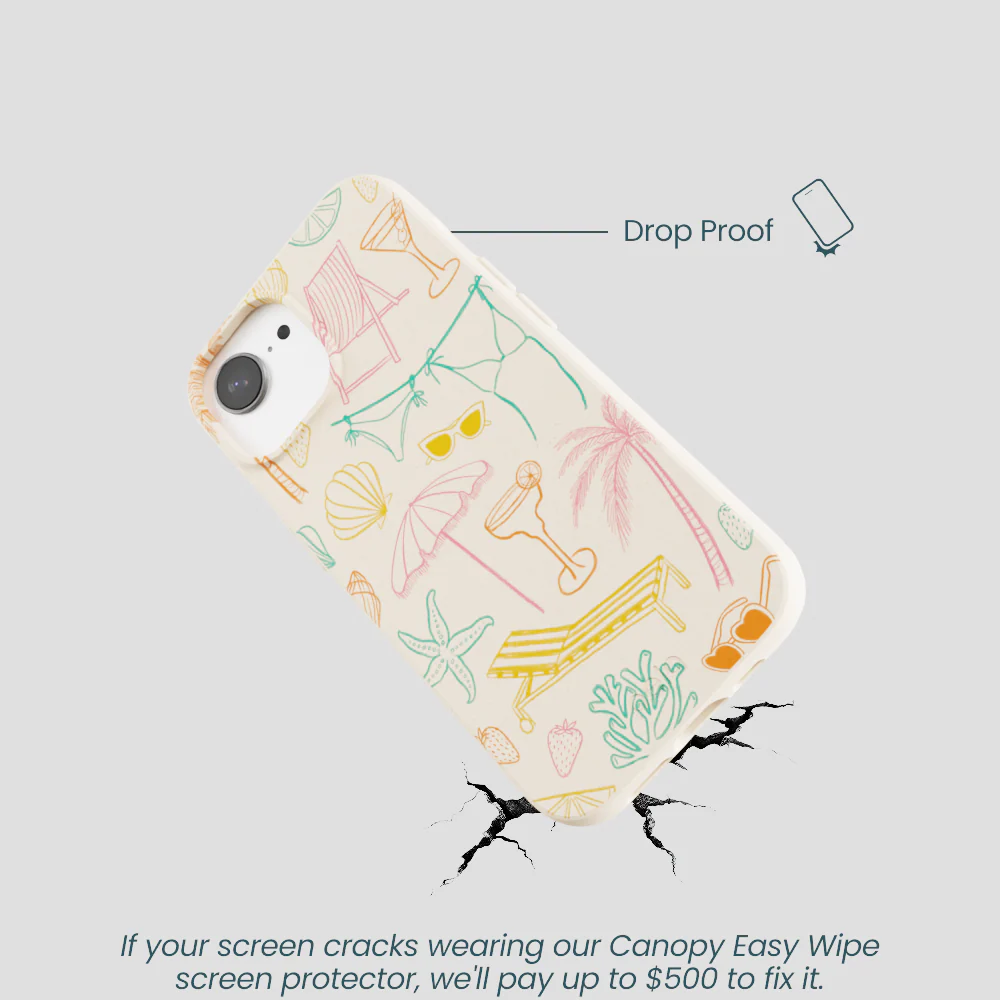 Seashell Coastal Club iPhone 16e/17e Case - Image 5