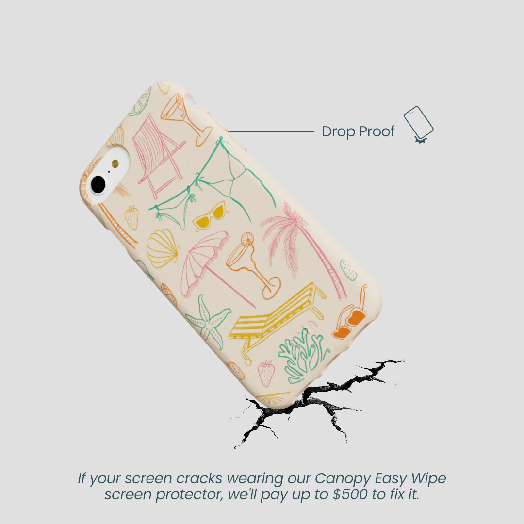 Seashell Coastal Club iPhone 6/6s/7/8/SE Case - Image 5