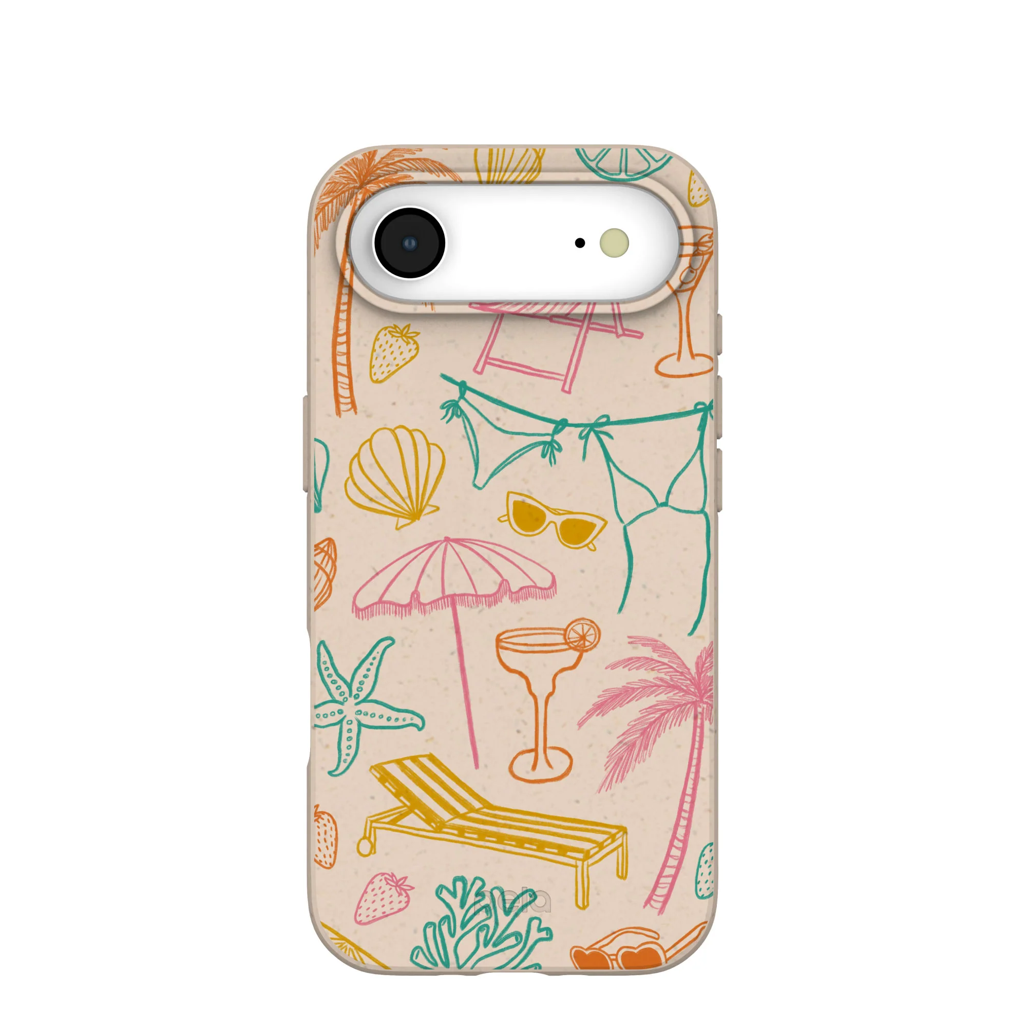 Seashell Coastal Club iPhone Air Case