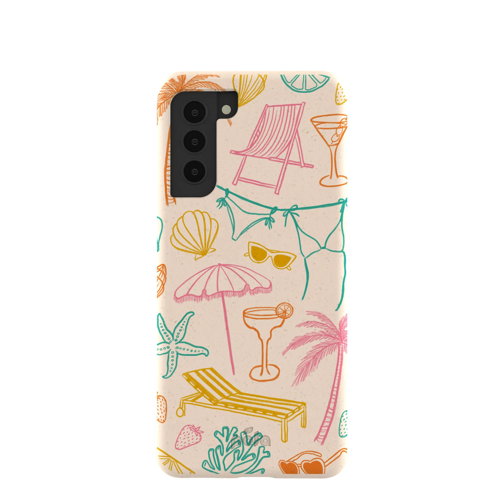 Seashell Coastal Club Samsung Galaxy S21 Case
