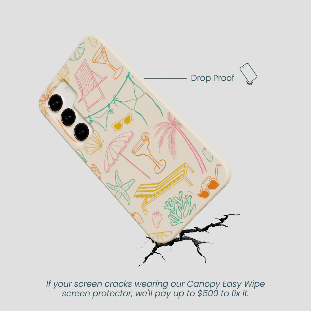 Seashell Coastal Club Samsung Galaxy S23 Case - Image 5