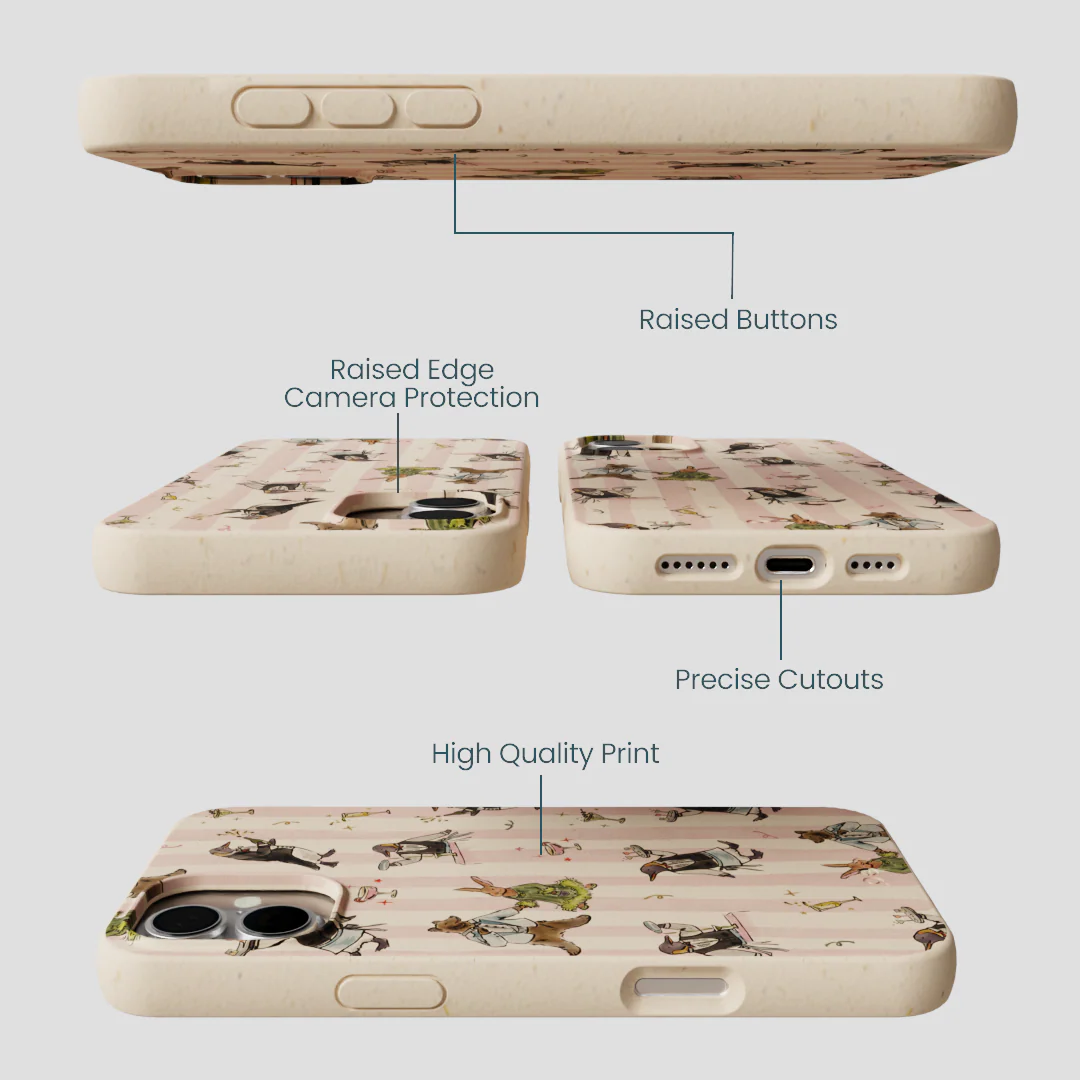 Seashell Cocktail Cabana iPhone 16 Plus Case - Image 3