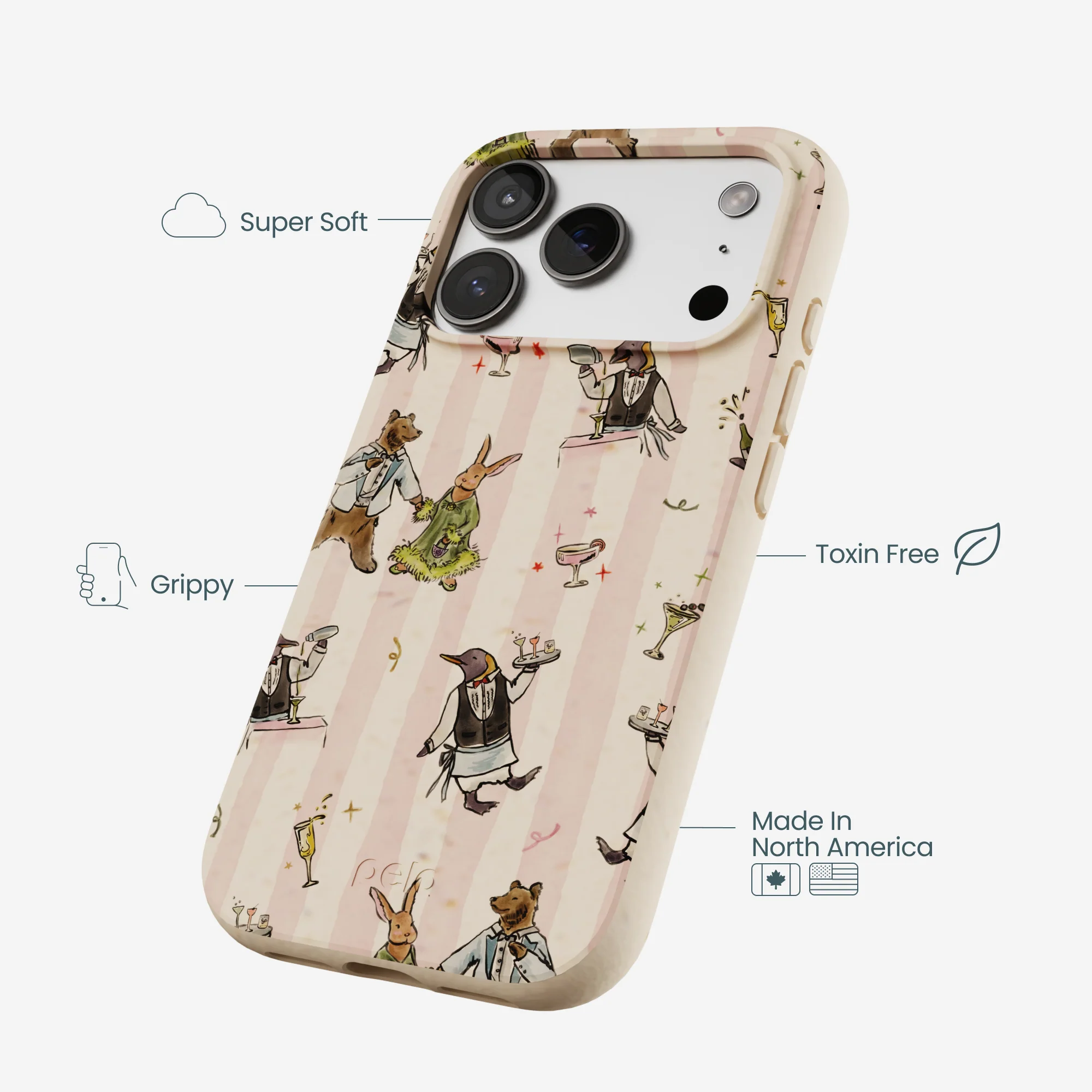 Seashell Cocktail Cabana iPhone 17 Pro Case - Image 4