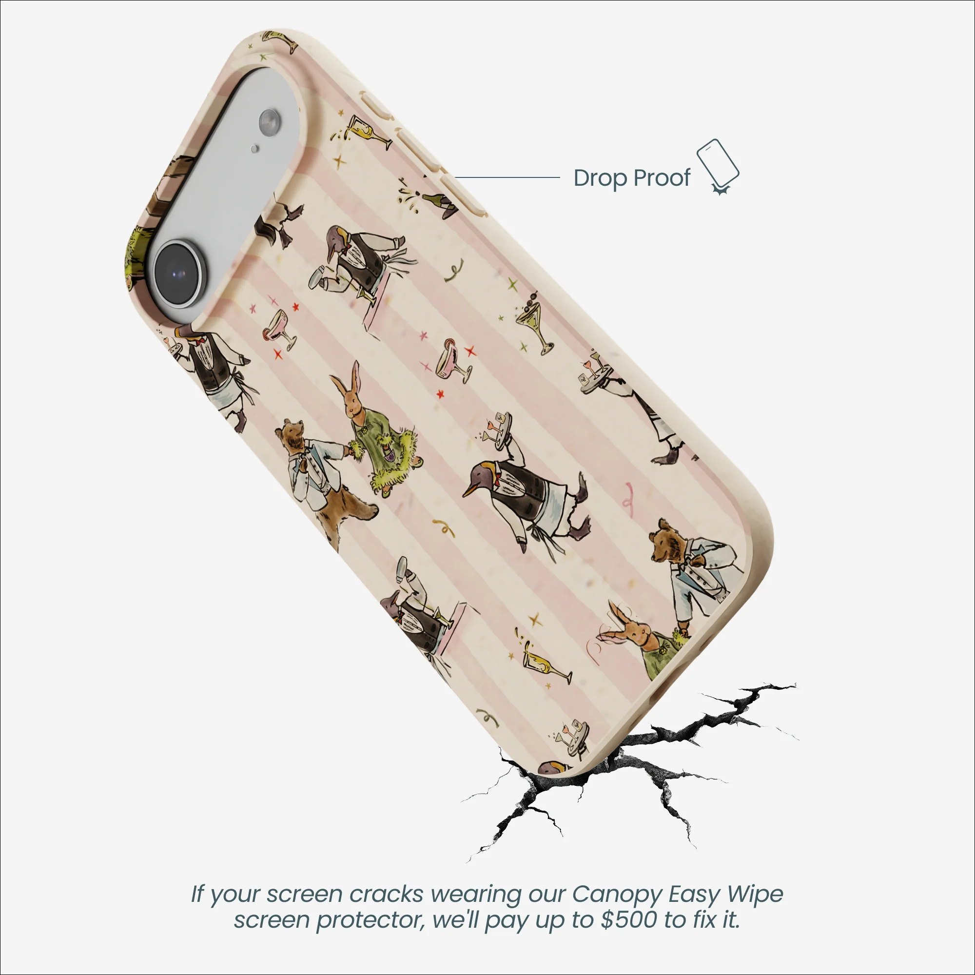 Seashell Cocktail Cabana iPhone Air Case - Image 5