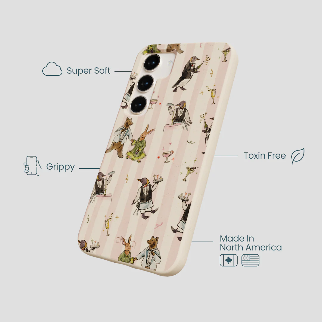 Seashell Cocktail Cabana Samsung Galaxy S24 Case - Image 4