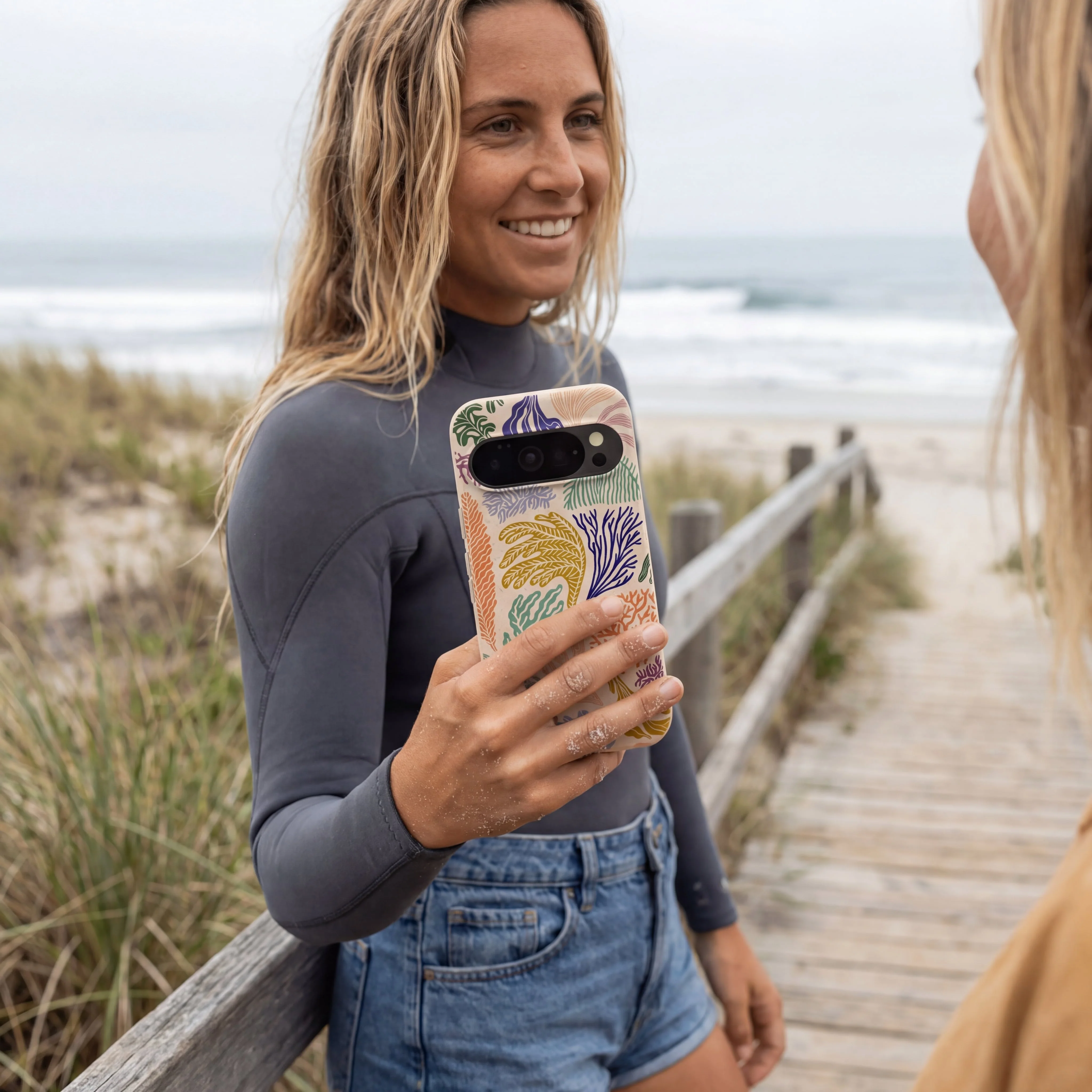 Seashell Coral Dreams Google Pixel 10/10 Pro Case - Image 2