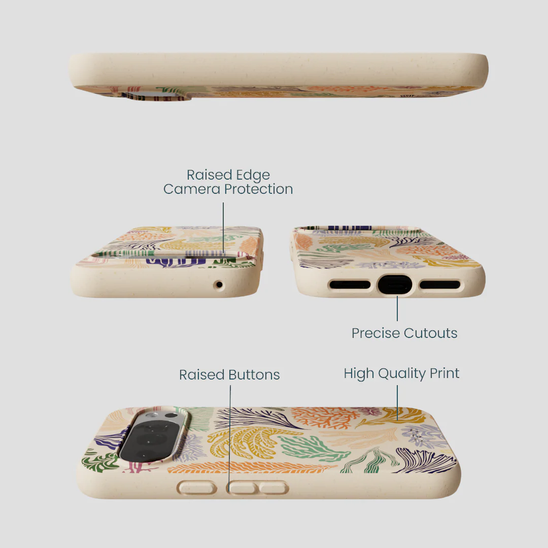 Seashell Coral Dreams Google Pixel 10/10 Pro Case - Image 3