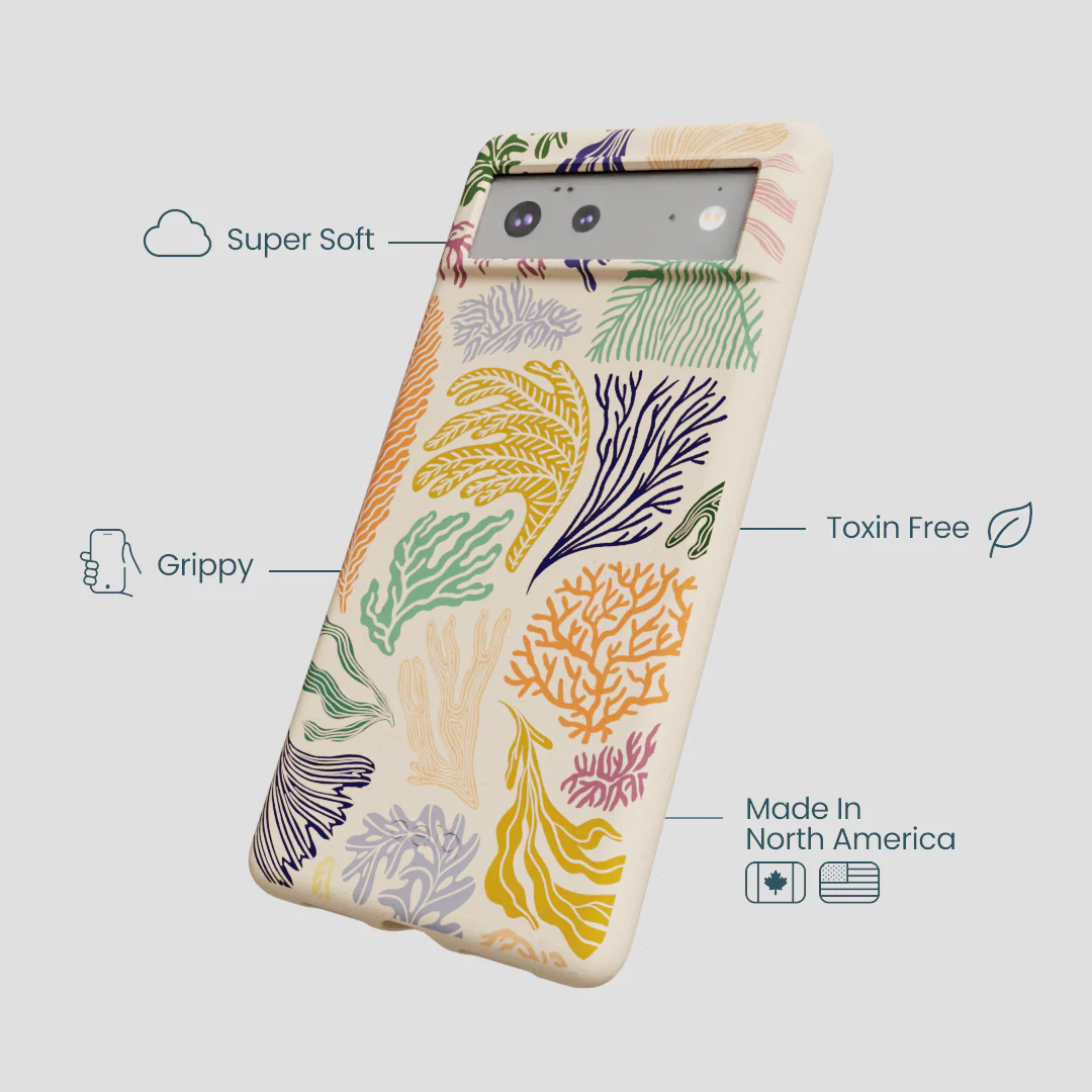 Seashell Coral Dreams Google Pixel 6a Case - Image 4