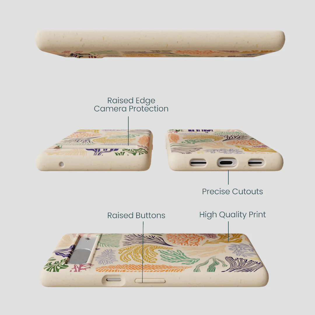 Seashell Coral Dreams Google Pixel 7 Case - Image 3