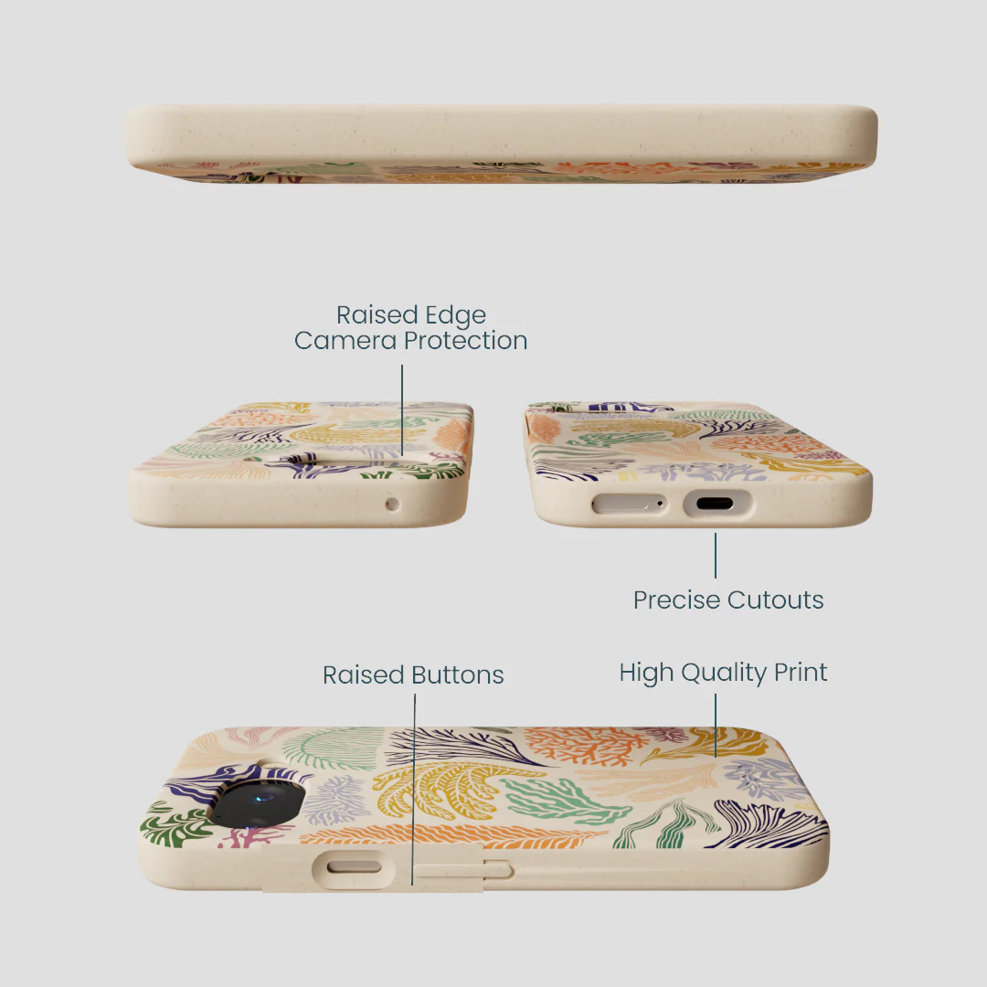 Seashell Coral Dreams Google Pixel 9a Case - Image 3