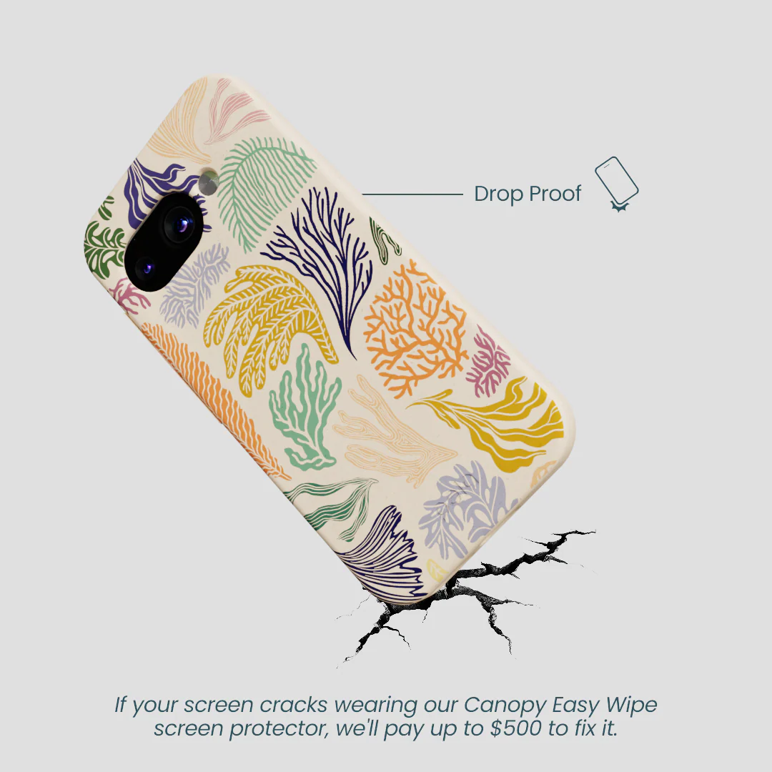 Seashell Coral Dreams Google Pixel 9a Case - Image 5