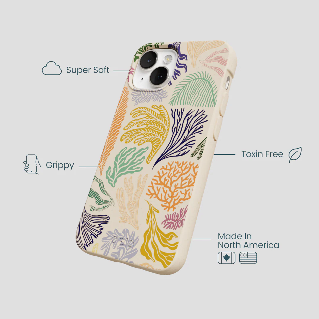Seashell Coral Dreams iPhone 13 Case - Image 4