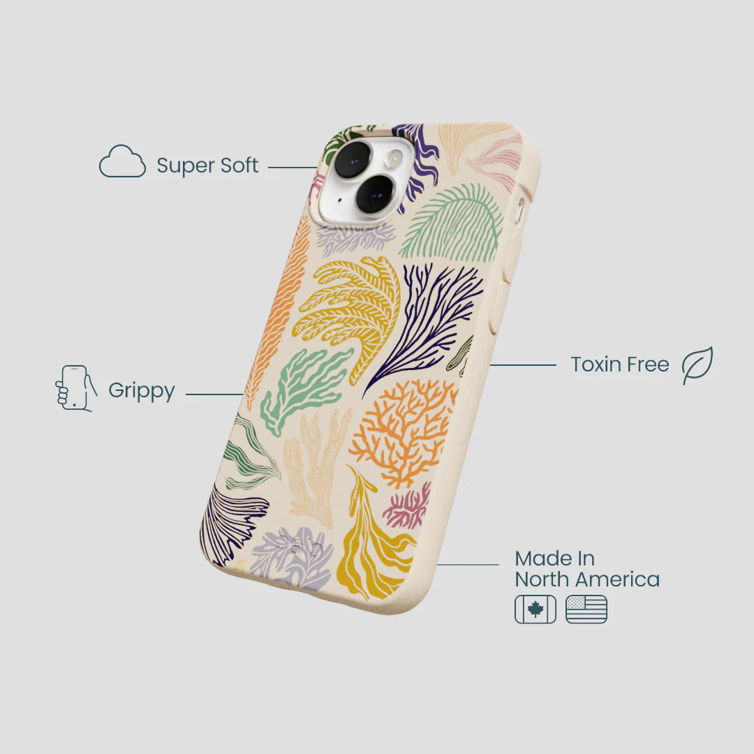 Seashell Coral Dreams iPhone 13 Mini Case - Image 4