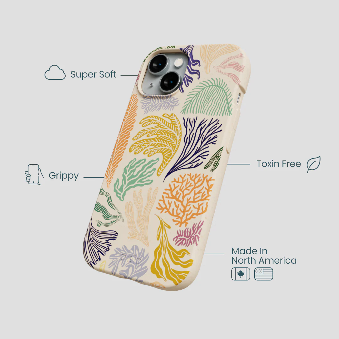 Seashell Coral Dreams iPhone 14 Case - Image 4