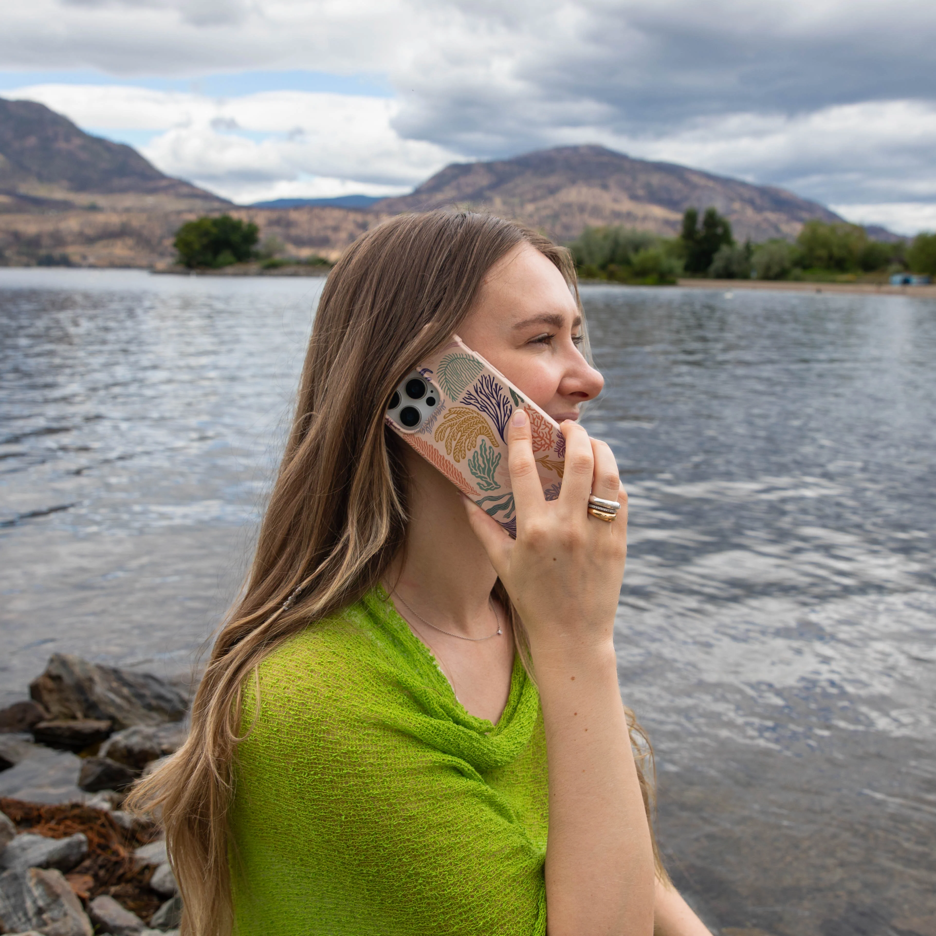 Seashell Coral Dreams iPhone 15 Plus Case - Image 9