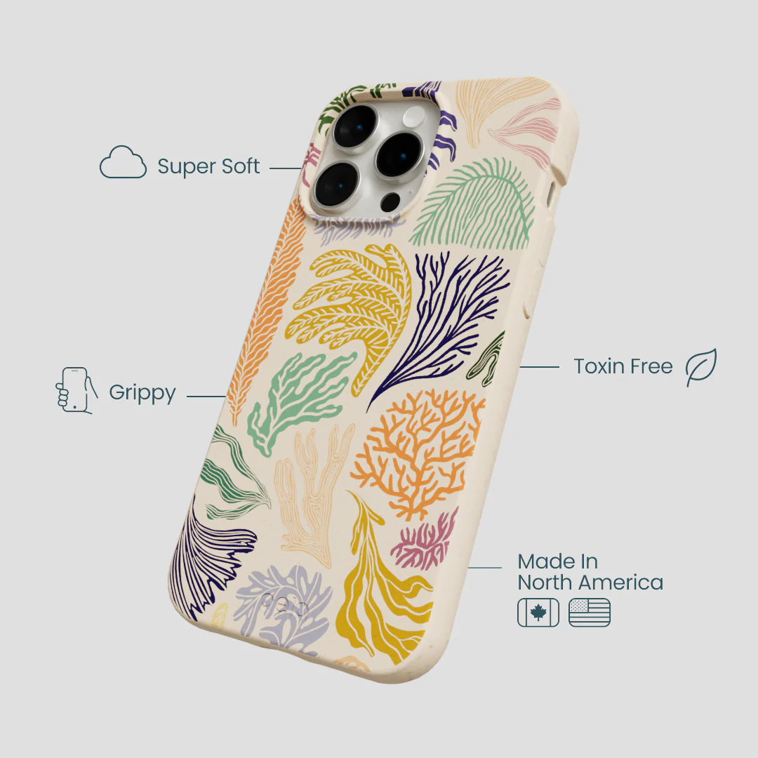 Seashell Coral Dreams iPhone 15 Pro Max Case - Image 4