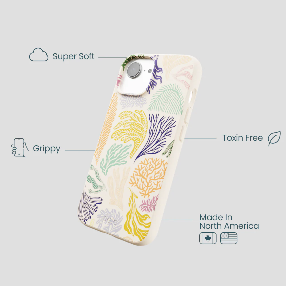 Seashell Coral Dreams iPhone 16e/17e Case - Image 4