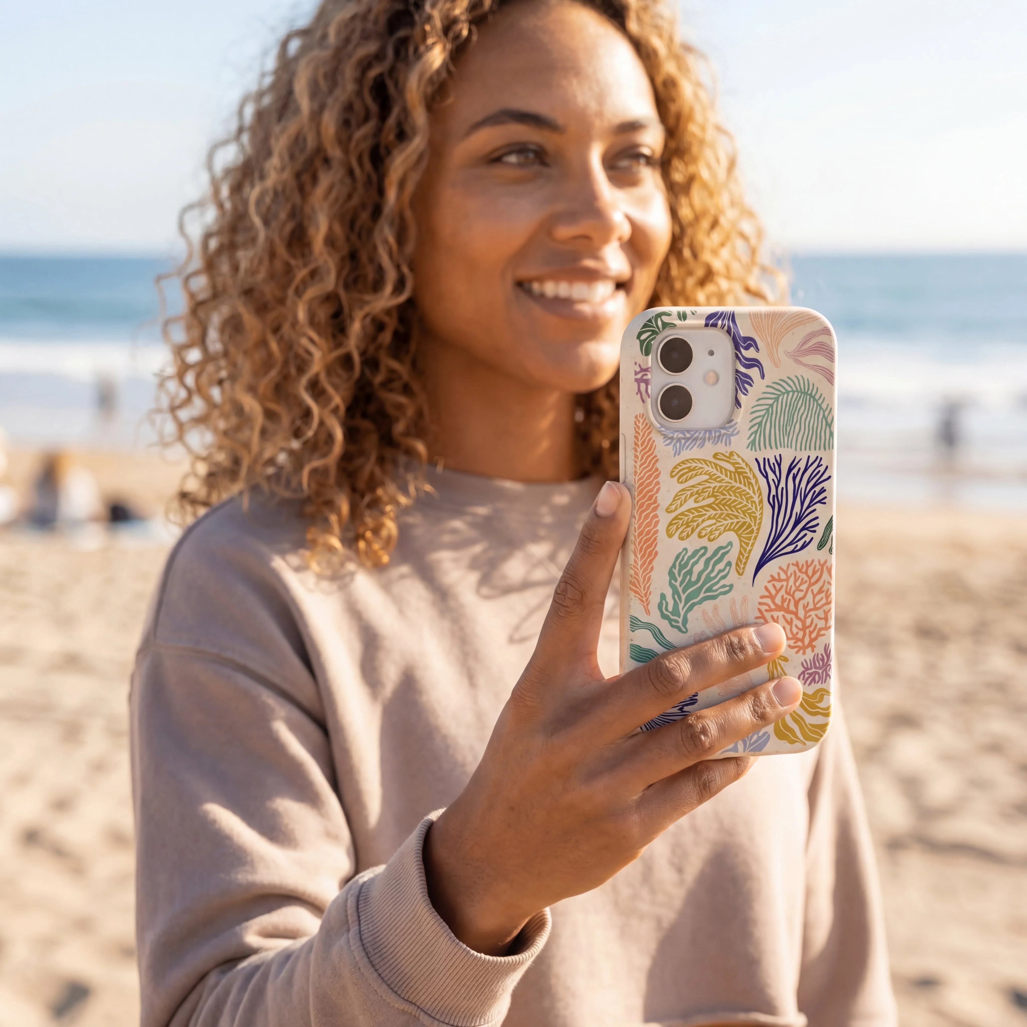 Seashell Coral Dreams iPhone 17 Case - Image 2
